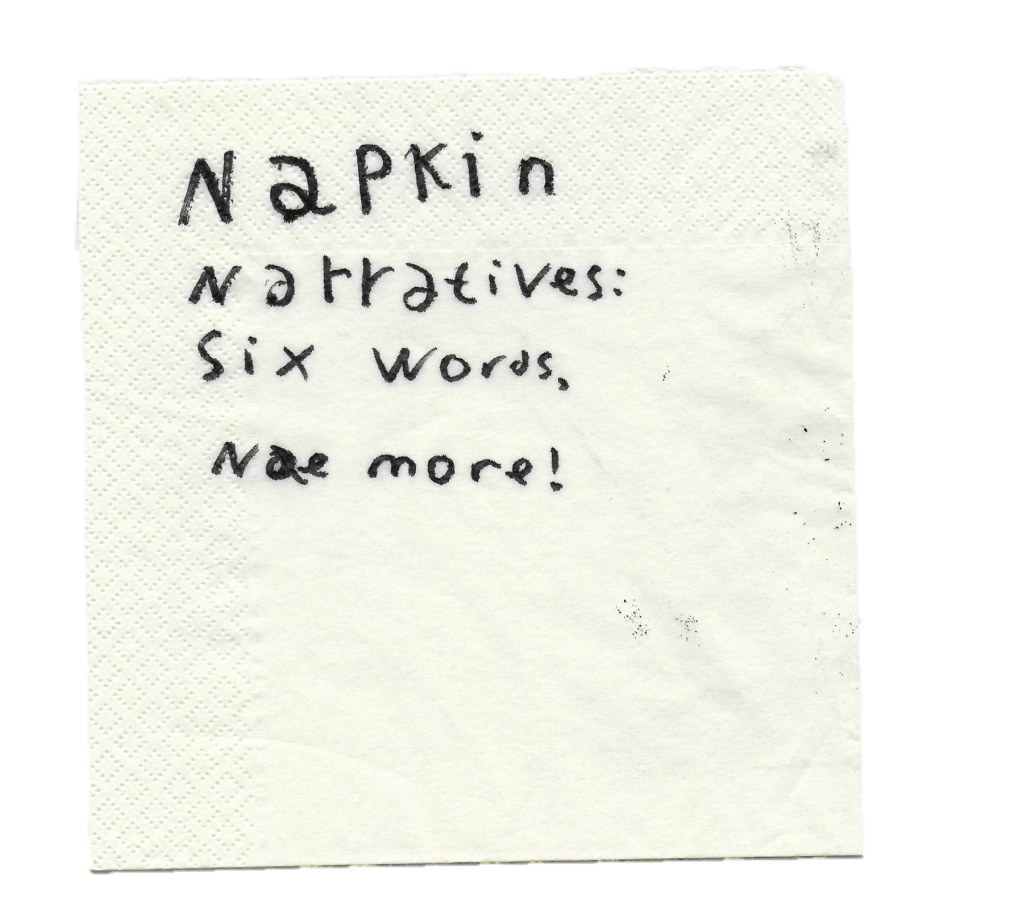 For fun – Six word stories